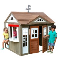 Casuta de Joaca Country Vista Kidkraft de exterior din lemn - Cedar Summit Playhouse Casuta de Joaca Country Vista Kidkraft de exterior din lemn - Cedar Summit Playhouse